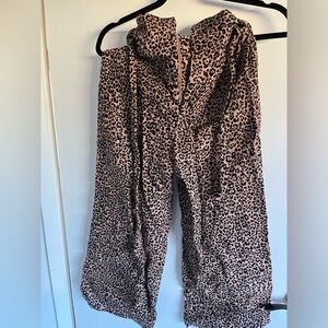 Reformation linen paper bag pants